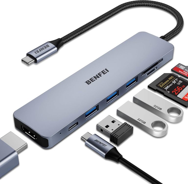 BENFEI Hub USB C 7in1